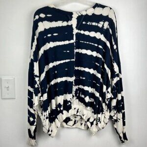 Young Fabulous & Broke Black and White Tie-Dye Sweatshirt